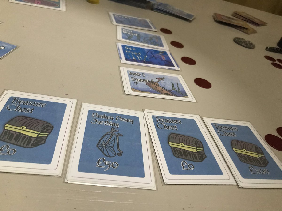 Going__Rogue's tweet photo. Just getting ready for our latest meeting to discuss feedback after the latest round of testing Diving 4 Glory. Hopefully we’ll get better treasure than we did last night! https://t.co/FoEZAqcRxU