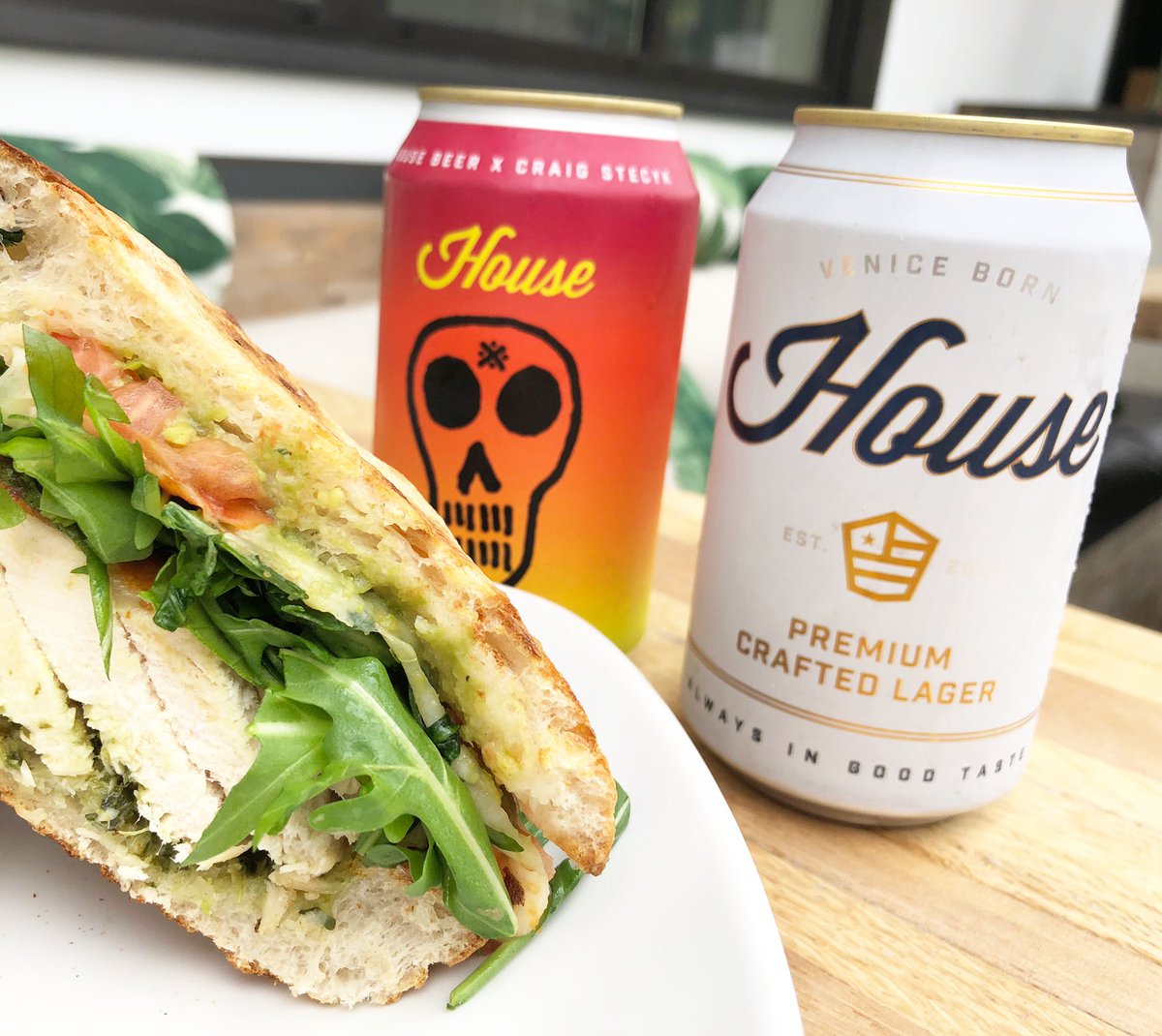 Last call for a #HouseBeer &amp; Sandwich $15 combo! We are waiting for you at our parking lot party in #Venice. Offer available at all locations.😋