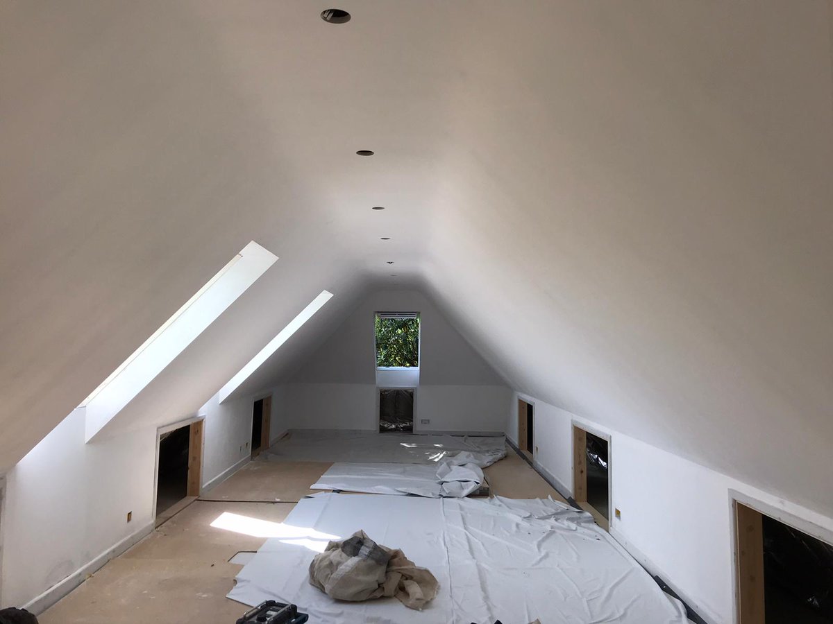 igarforth's tweet image. A few pictures of the work we are undertaking at the moment Alex is doing the gates
Kevin and Hannah on the Rookery Barn