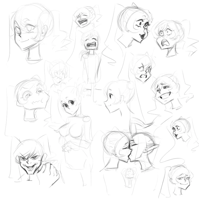 some Lana sketches 