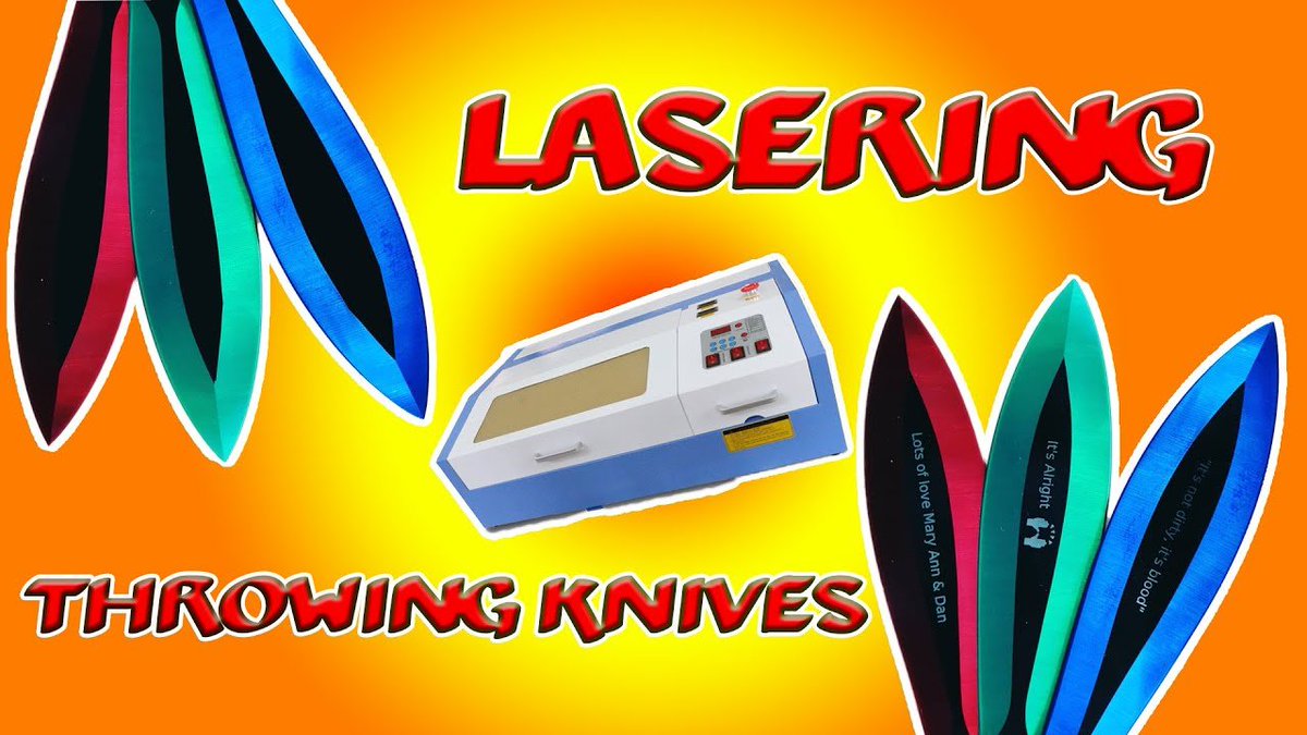 Philscorneruk's tweet photo. New laser video is up. This time I personalised some throwing knives for a customer 😁
https://t.co/rE0lJgUISC

#laserengraving #k40 #throwngknife #philscraftcorner #laser #engraved #YouTube https://t.co/9sA9Fzvi1i