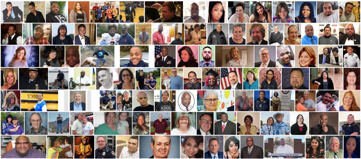 Schools are not SAFE!! This thread is dedicated to Educator Support Professionals killed by  #COVID & the inaction and misinformation spread by  @realDonaldTrump and  @GOP. All this was preventable, instead there are 162,000 Americans dead!  @BetsyDeVosED  http://www.cleavonmd.com/coviddeaths 