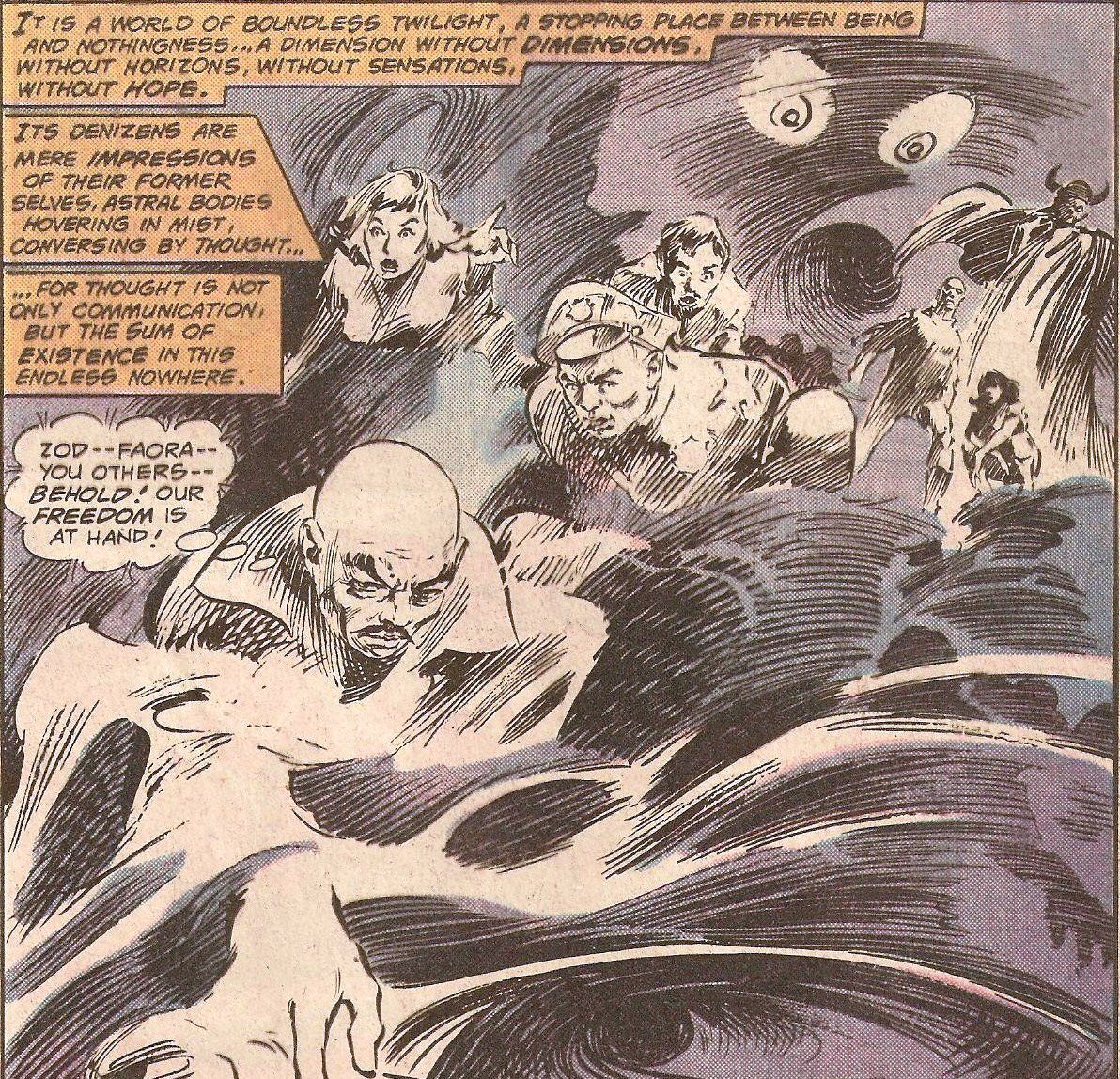 52. The Phantom Zone is just such a cool concept. Hauntings from the past in an extremely sci fi way.