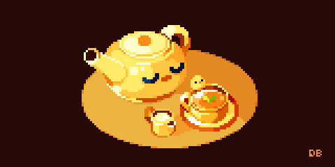 #teapot 🫖 
<a href="/Pixel_Dailies/">Pixel Dailies</a> #pixel_dailies #pixelart #ドット絵