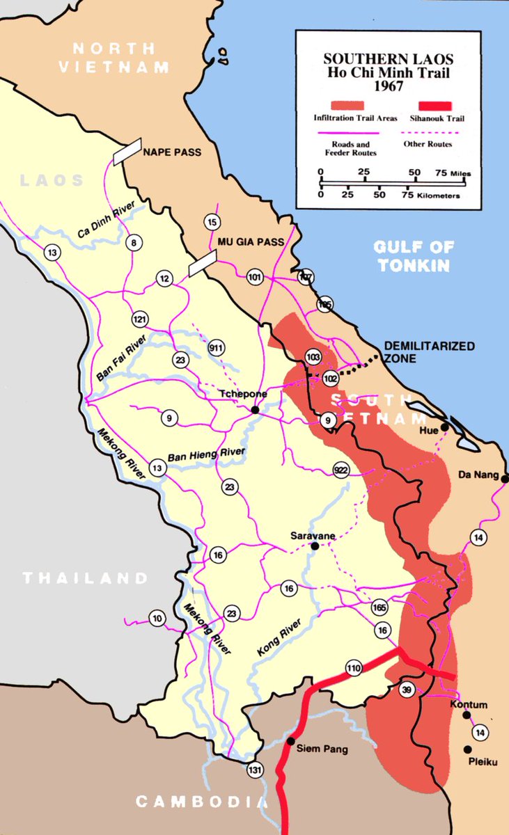 and the creation of the ho chi minh trail, which even the NSA was forced to admit was "one of the great achievements of military engineering of the 20th century". a network of roads and trails, it ensured consistent supplies from the north to the south despite continual bombing