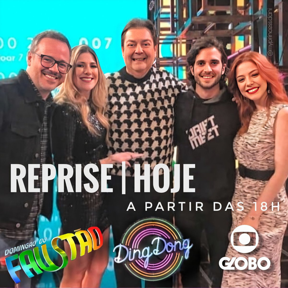 _EstherMedeiros's tweet photo. Hoje tem #DigDong com @calabresadani, @BiaArantes
, @dantonmello e @Fiuk!!!
🔹Às 18h, logo após o brasileirão
https://t.co/CmbKfR96i5 https://t.co/HL8bgZuhd9