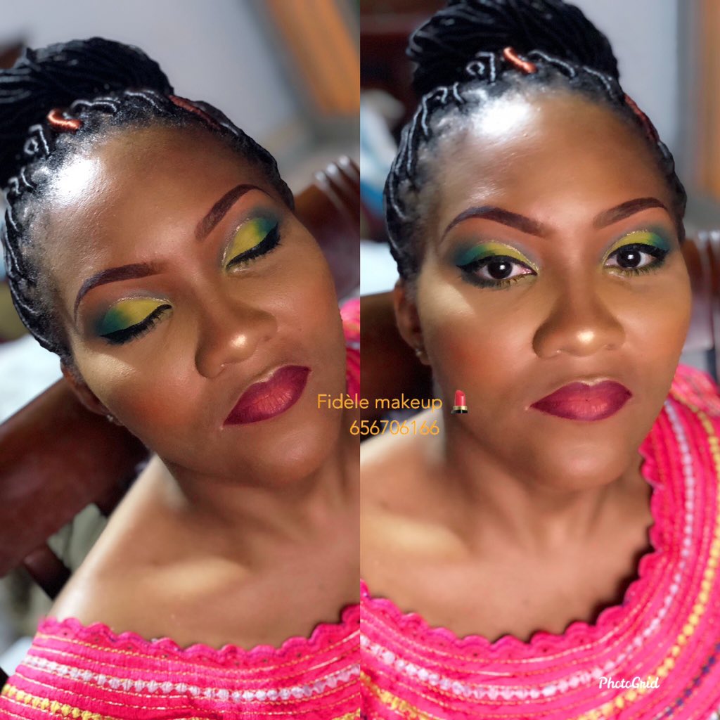 EdjidjiFidele's tweet image. 💄 makeup mariage traditionnelle 
•Thème: jaune et vert 
•Mua : fidèle 
•📞+237656706166
🌃 Yaoundé,
#traditionalwedding #greenandyellow #futurebrides #followme