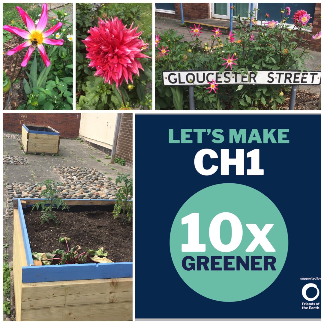 I have been to #Newtown today for the first time in over 4 months due to shielding. So pleased even with the current situation work is still ongoing, hanging baskets and tubs outside houses looking great and looking forward to seeing all the bulbs come up, plus lots of bees....