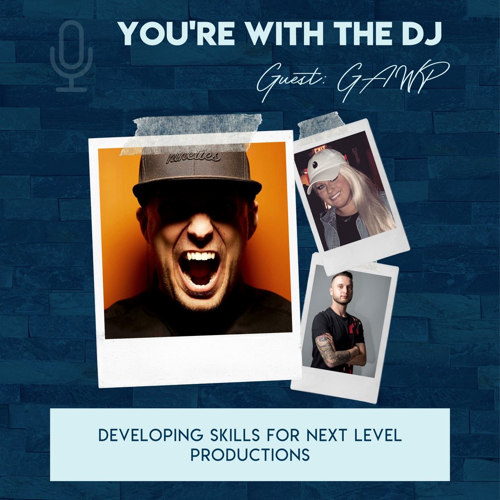 Our chat with <a href="/Gawpmusic/">GAWP</a> is up on the "You’re With The DJ" podcast! Topics include growing your skillset and ways to adapt during the pandemic

go.fadeinnetwork.com/ywtdj

#gawpmusic  #musicproduction #studiosession #serum #audioengineering #producerlife #musicproducer #logicpro