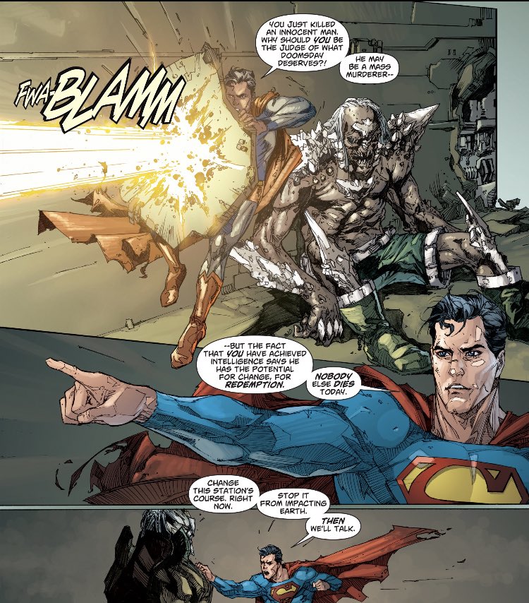 57. He sees potential in his enemies. No matter who