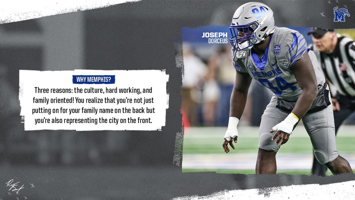 MemphisFBRec's tweet photo. When it's a true Tiger family, it's #WhyMemphis is home to players like @SackSumThenJo. https://t.co/VbMU8oLztl