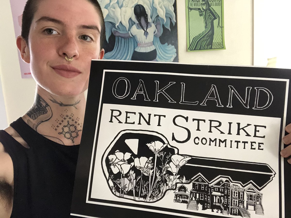 rexmachina's tweet photo. Your humble D3 tenant is SO excited that @DSAEastBay gets to vote on endorsing @carroll_fife today! 

I never expected to lose my job suddenly due to COVID. Carrol Fife and her work fighting for eviction moratoriums and organizing rent strikers has kept a roof over my head. 1/ https://t.co/gNo4uJYKsw