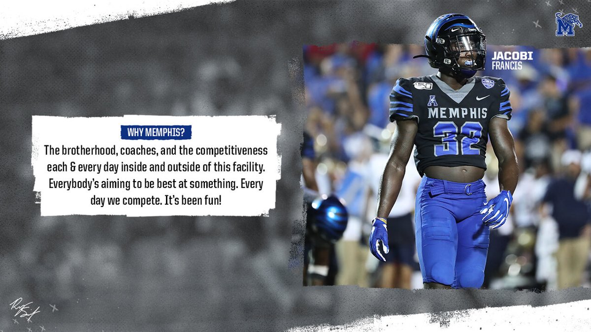 MemphisFBRec's tweet photo. If you want to bring your A-game everyday, @steezcobi and the Tigers will show you #WhyMemphis wins! https://t.co/XjzzCDBM5p