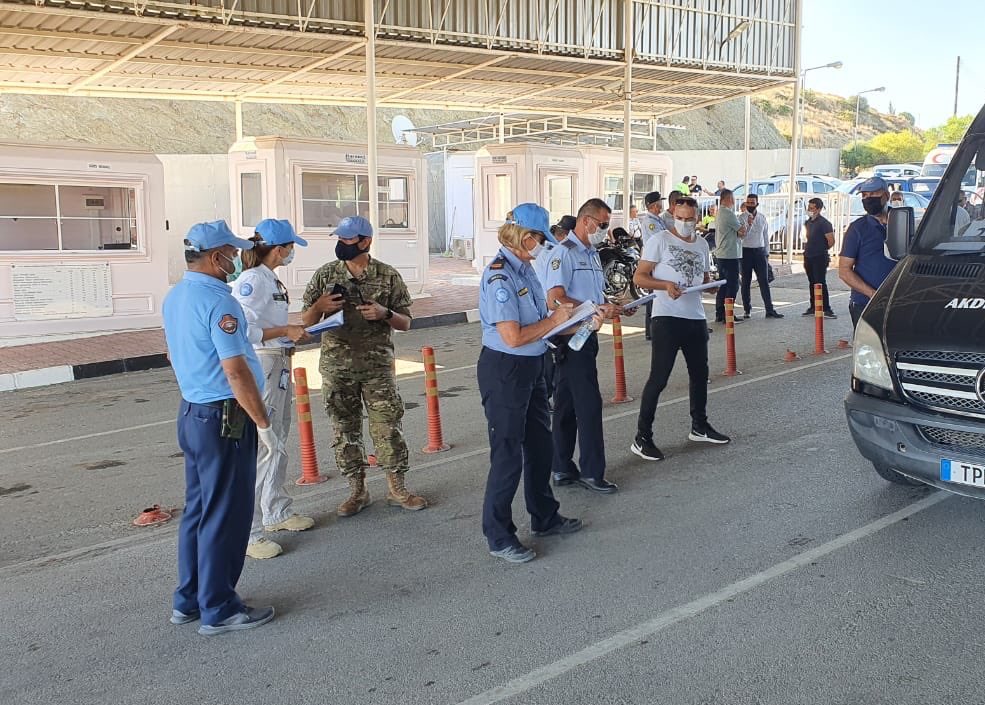 UN_CYPRUS's tweet photo. Collaboration of @UNPOL, military component and civil affairs from #UNFICYP facilitating a peaceful pilgrimage to #Kokkina in #Cyprus. https://t.co/AHavIcalKQ
