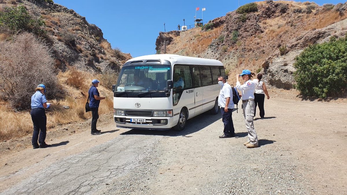 UN_CYPRUS's tweet photo. Collaboration of @UNPOL, military component and civil affairs from #UNFICYP facilitating a peaceful pilgrimage to #Kokkina in #Cyprus. https://t.co/AHavIcalKQ