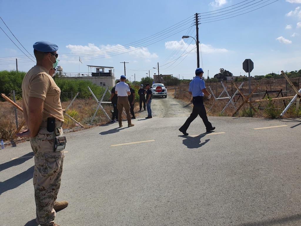 UN_CYPRUS's tweet photo. Collaboration of @UNPOL, military component and civil affairs from #UNFICYP facilitating a peaceful pilgrimage to #Kokkina in #Cyprus. https://t.co/AHavIcalKQ