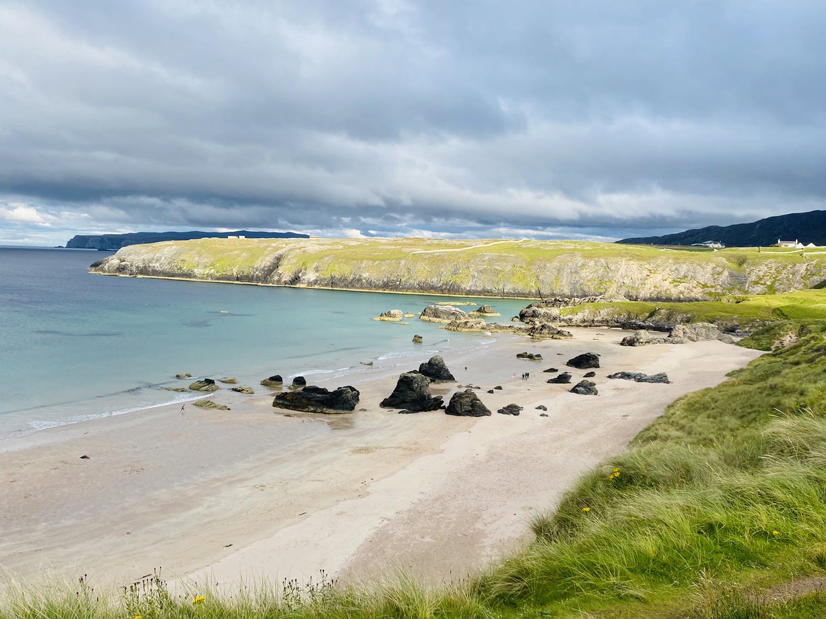 EmmaJStevenson's tweet photo. End of a great week away in Scotland. The North Coast and Highlands are unbelievable #SangoSands https://t.co/uiTaGe6in4
