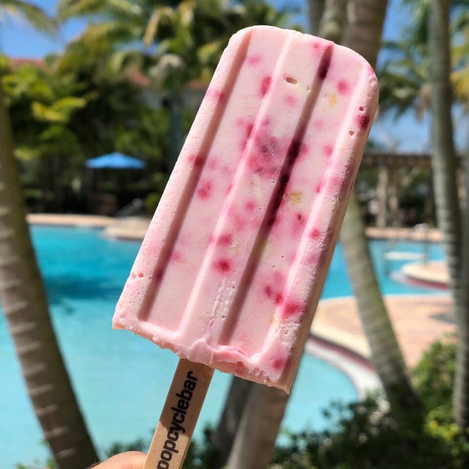 ThePopcycleBar's tweet photo. Our Alcohol-Infused Popsicles can make any day sweeter! 

*Pictured here is our White Chocolate Raspberry Cheesecake, which is spiked with Topper's White Chocolate Raspberry Rhum! @ToppersRhum #ftlauderdale #southflorida #boozypops #boozypopsicles #icepops https://t.co/C0qAkKzG1F
