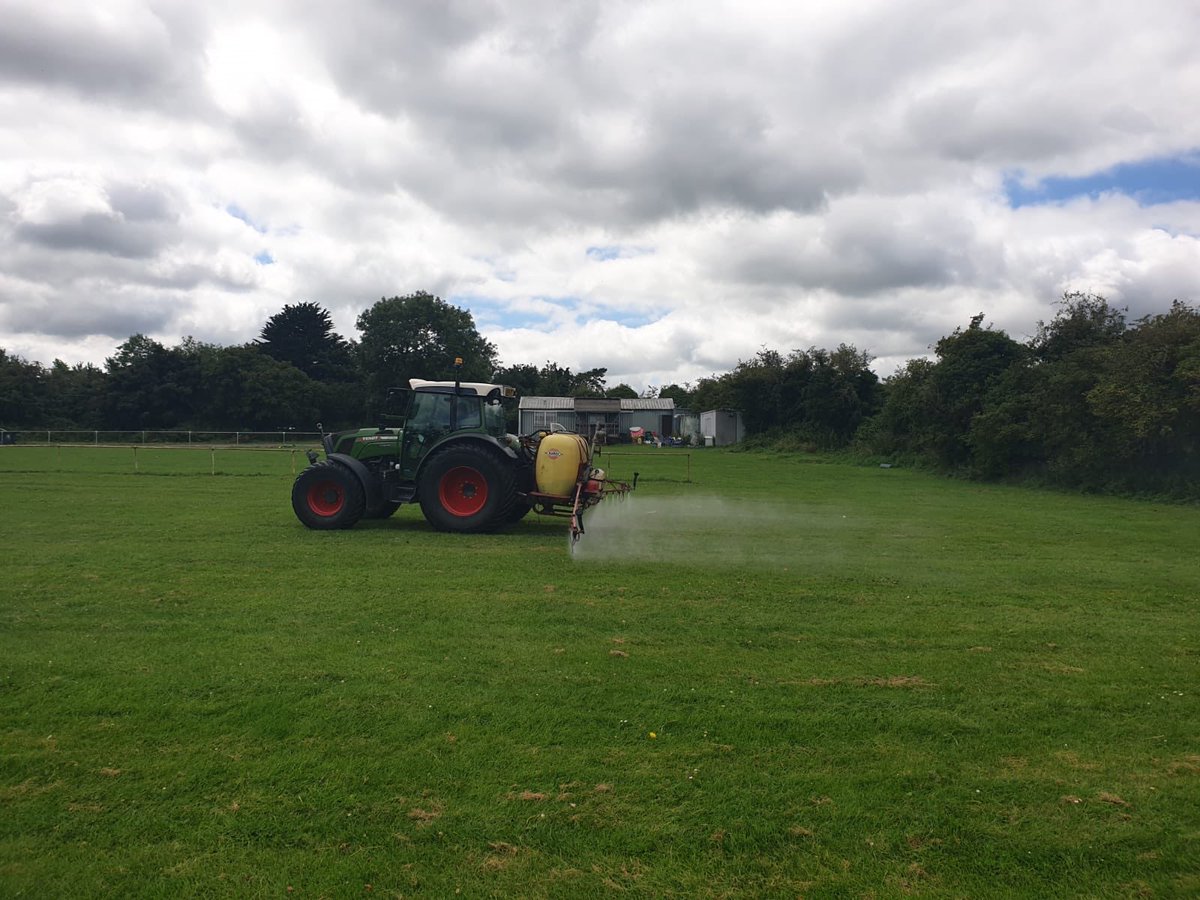 SpartakJFC's tweet photo. Big pitch investment with thanks from @FootballFoundtn 
Verti Draining, Weed Killing, reseeding and pitch reinstallment. https://t.co/vb0hO9Fr6N