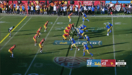 This is his bread and butter. He finds the seam and sticks to the middle of it, then takes the hits. If he's on the field a lot this year (which he should be, seeing as Lacosse opted out and nobody else is there besides fellow rookie Keane.)