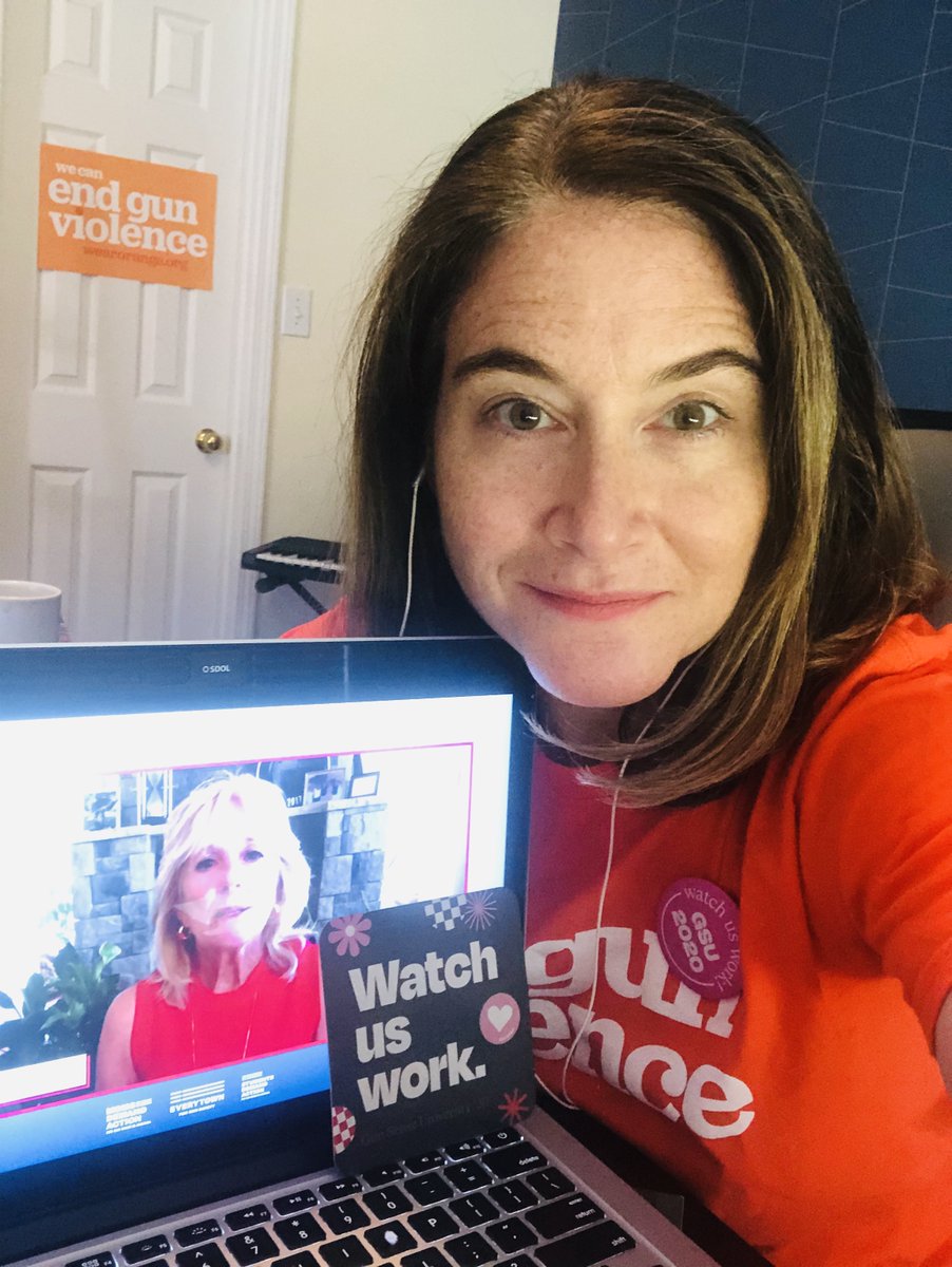 Listening to our next First Lady, <a href="/DrBiden/">Dr. Jill Biden</a>!  <a href="/MomsDemand/">Moms Demand Action</a> <a href="/Everytown/">Everytown</a> #Tennessee #GSU2020 #gunsensevoter