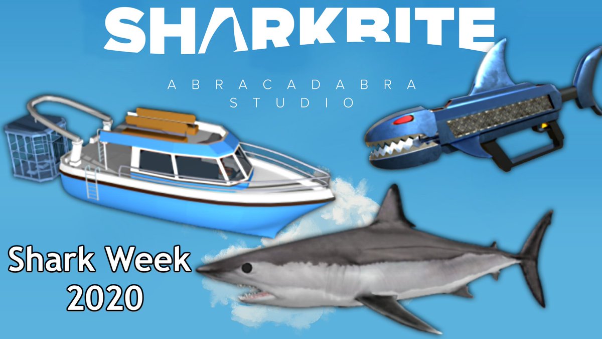 Opplo On Twitter To Celebrate The Beginning Of Shark Week 2020 We Bring To You The Shortfin Mako Research Boat With Shark Cage And The Shark Blaster The Shortfin Mako Recently Became - codes for roblox sharkbite 2020