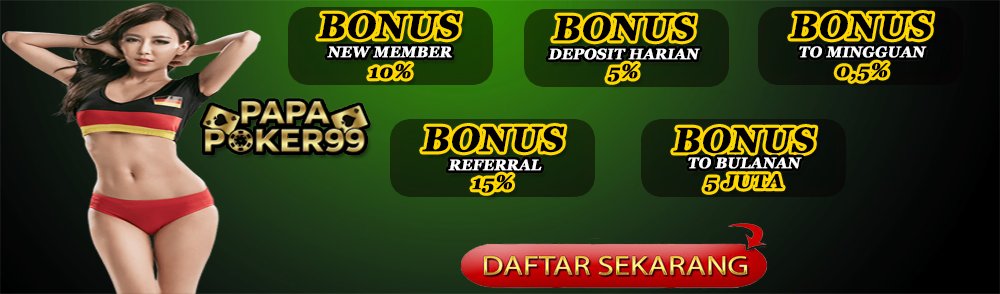 papapoker99's tweet photo. Agen Poker Online Terbaik kini menyediakan permainan menarik untuk anda dan Bonus Menarik :
Minimal deposit cuma 20.000
Minimal Withdraw 50.000
Ayo beruan daftarkan diri anda untuk memenangkan hadiah ratusan juta!!!
#poker #pokeronline #agenpoker #bandarpoker #capsaonline https://t.co/7dR1IRiYgS