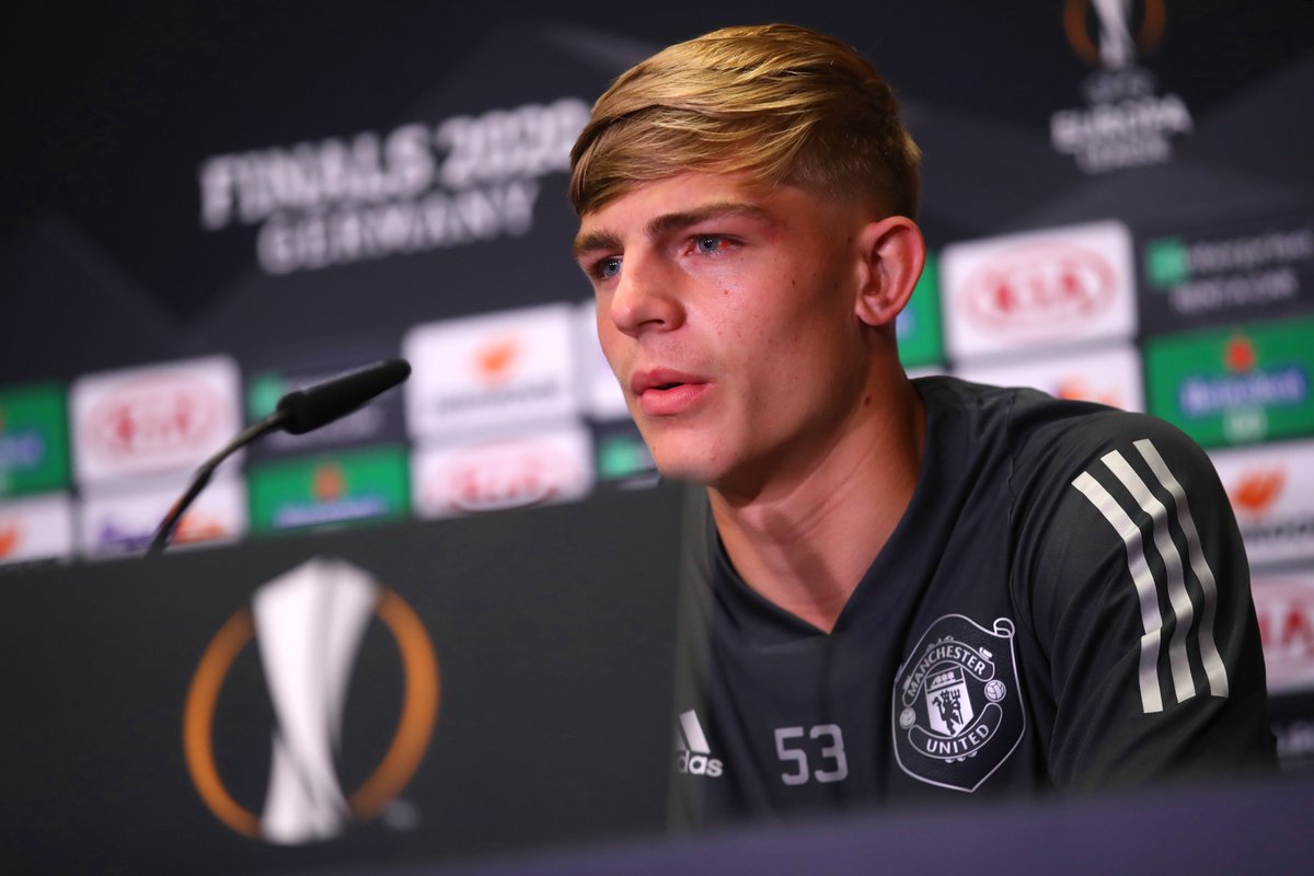  #graduates: Brandon Williams spoke alongside Ole Gunnar Solskjaer at Sunday's press conference.“It’s been a crazy season for me and my family, to be honest."Asked about his aggression: "It’s from when I’ve been a kid here. It’s drilled into you about what this club means."