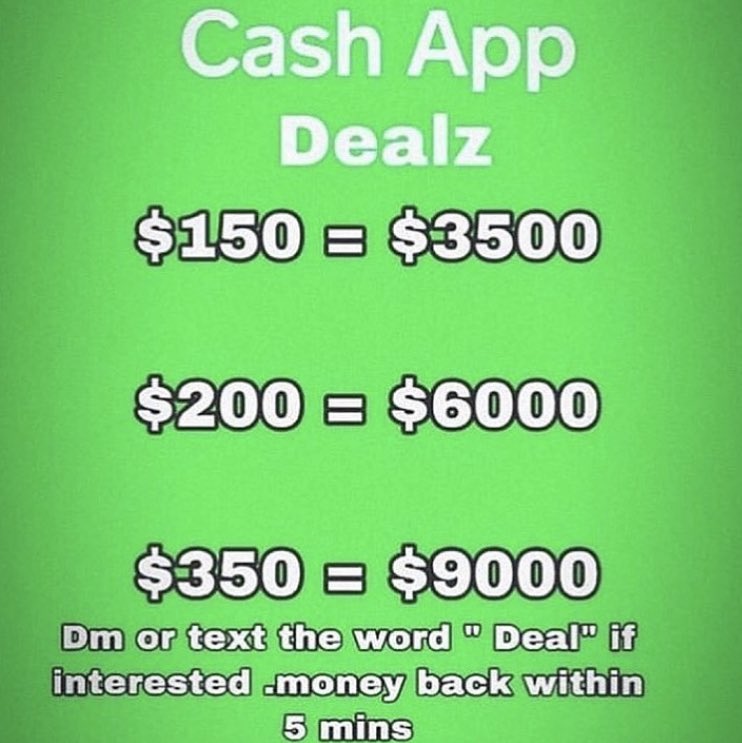 Cash app DEALS
