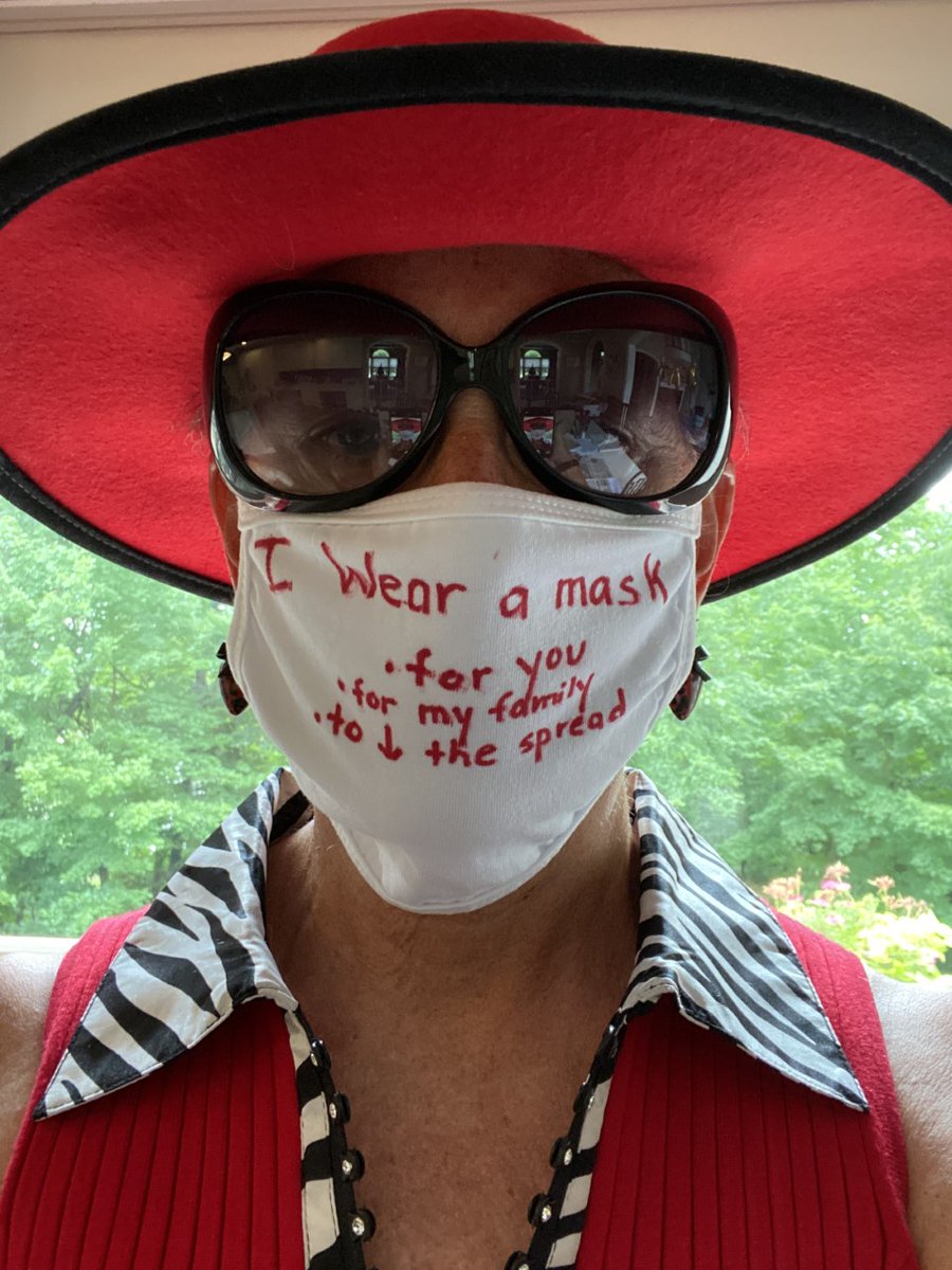 OSUWexMed's tweet photo. "I wear a mask for you, for my family and to lower the spread of #COVID19." - @idpharmd, infectious disease specialist and clinical pharmacist at #OSUWexMed

#MaskUpCbus #WearAMask #MasksOnOhio #MaskUpBuckeyes https://t.co/6uvs82uvdk
