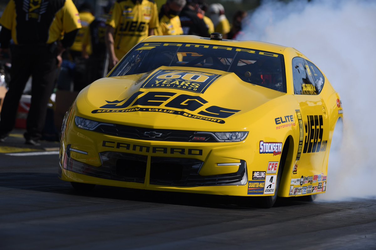 NHRA's tweet photo. The Natural gets it done! @Jeg_Jr is your winner at the @Dodge #IndyNats presented by @Pennzoil! https://t.co/NwvqEaehIk