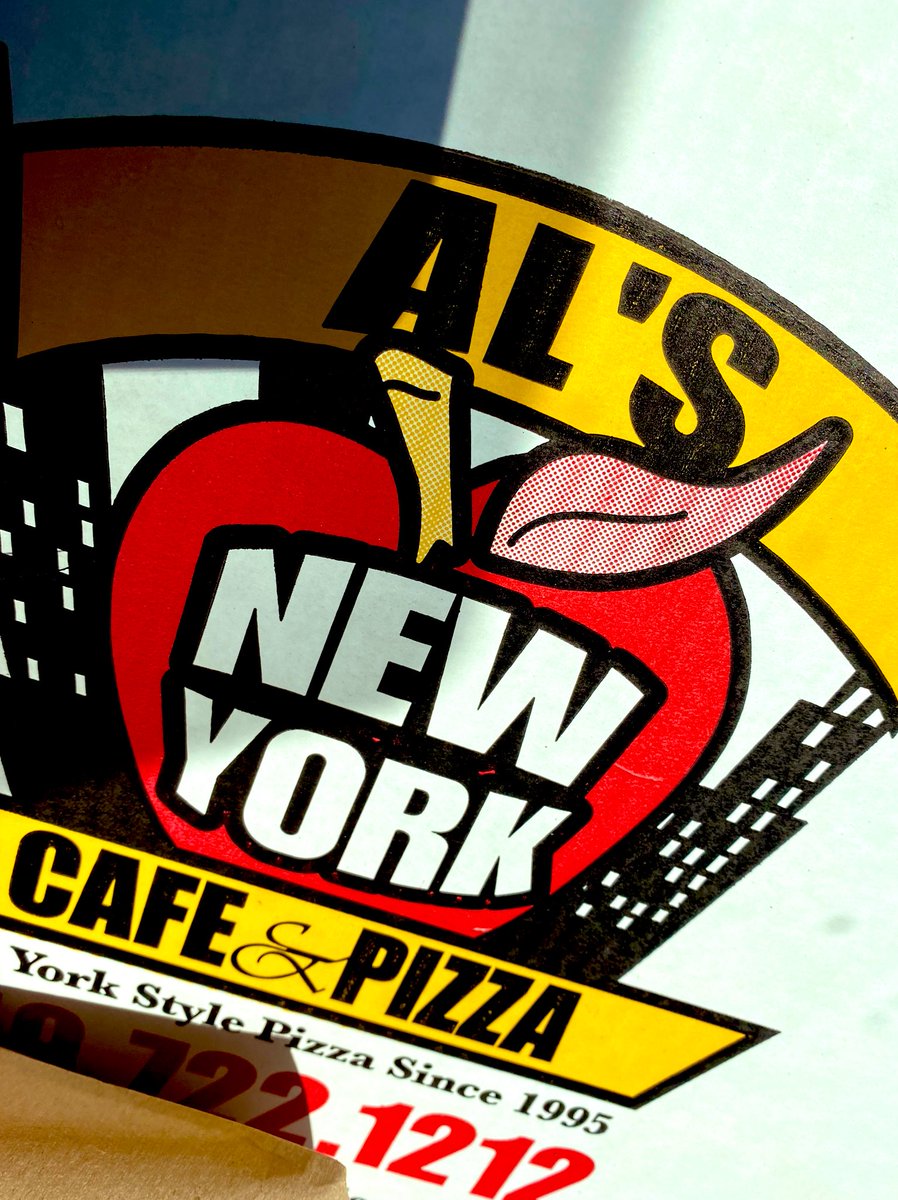 HearMeRoar53881's tweet photo. Shout out to Alβs NY Cafe & Deli *** One customer at a time in the store, required masks, clearly posted sign that literally hits you in face π€£ π #costaMesa #pizza #eatsafeoc #alsnypizza https://t.co/1ywmfHCdi6