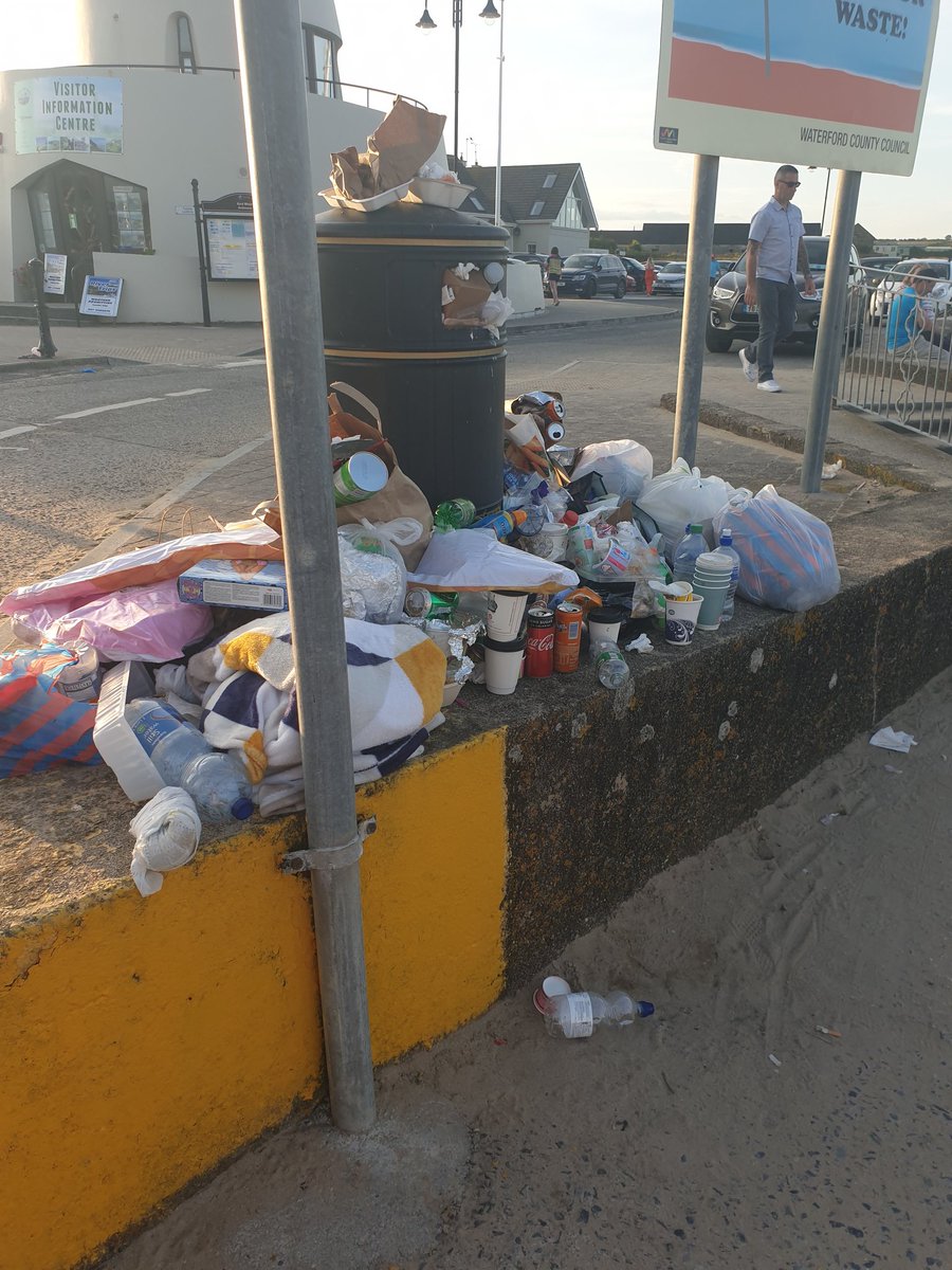 Ardmore was glorious in the sunshine today and it was fabulous to see so many people enjoying it. But this is what's left this evening. Please come and enjoy our beautiful village but have some RESPECT FOR ITS RESIDENTS and take your rubbish home.