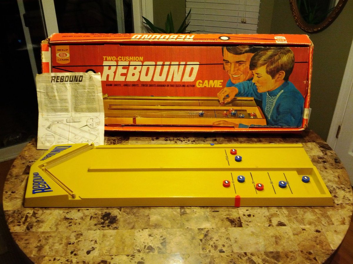 The MD guide to the 20 greatest table-top games of all time. In order.Number 4ReboundOnce played it for 12 hours non-stop. No drugs involved either.