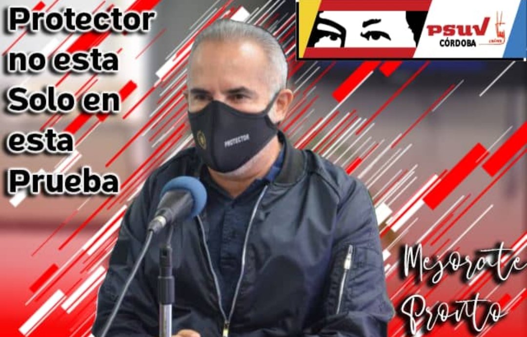 Las mas grandes batallas la cruzan solo los mejores guerreros de Dios..... y del pueblo.... aquellos que no piensan en su salud sino en el bienestar y salud del pueblo..... protector el pueblo t necesita... fuerte en esta batalla... una mas vencida