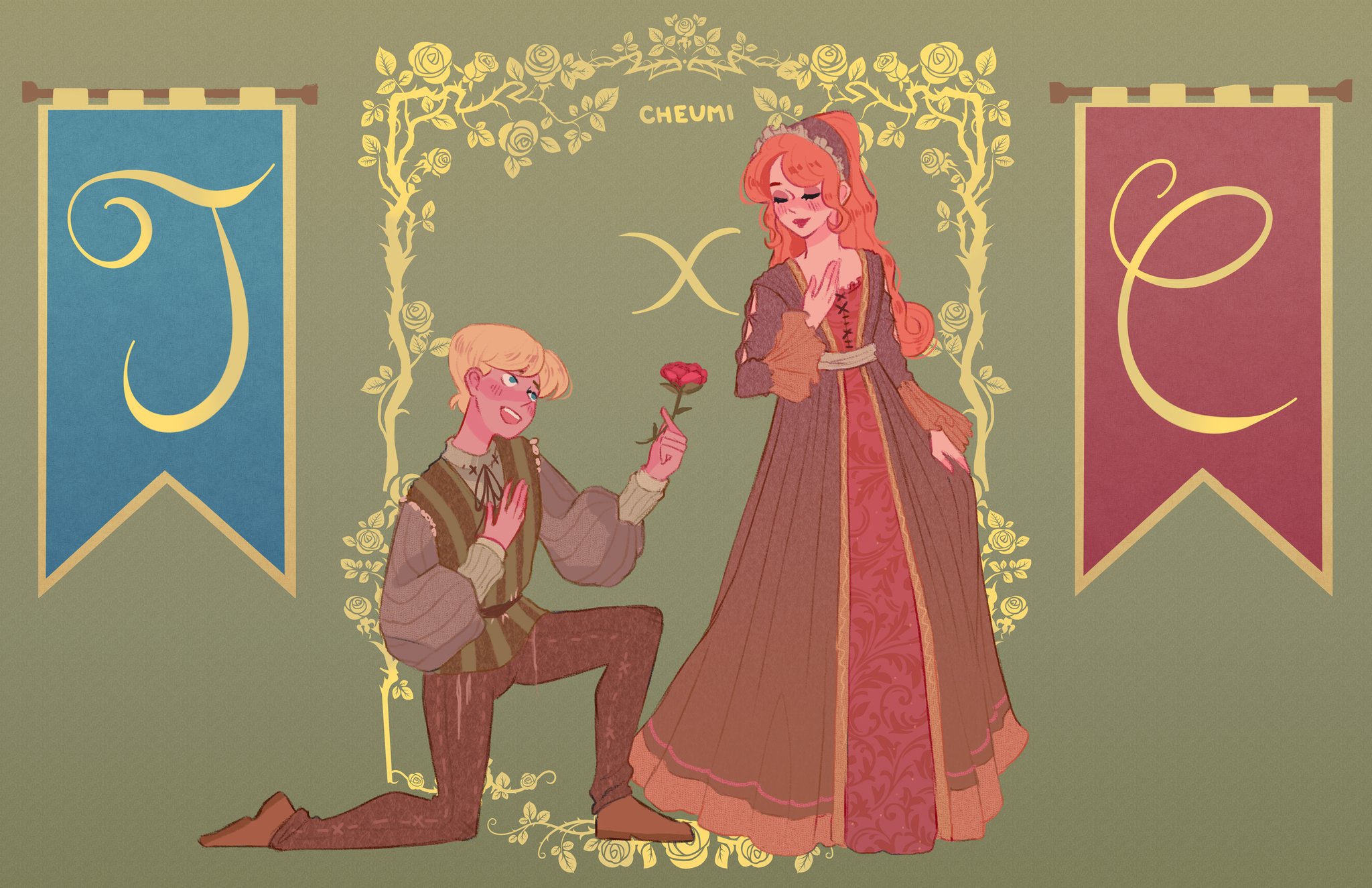 Lord Montague Drawing