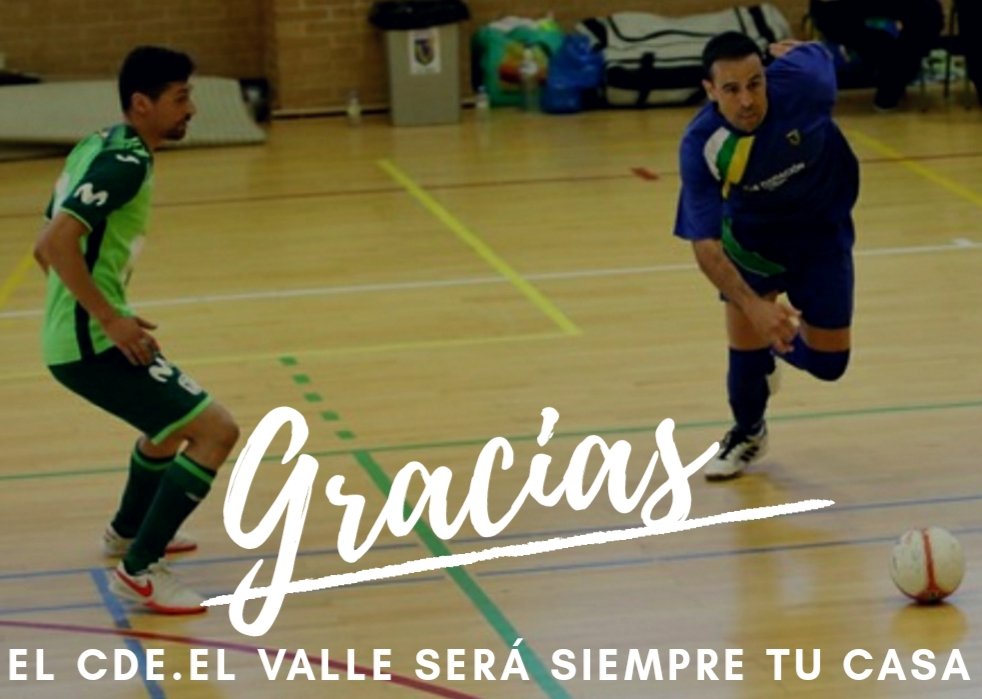 #FS Desde Galicia llegó @santi73315555 que aparte de ser un 🥒 de jugador, es una persona 🔝con grandísimo ❤️. No estará en 🎬¿Por qué no seguir haciendo historia? pero forma parte de la historia del <a href="/CDEElValle/">C.D.E. El Valle</a>. Gracias por ayudarnos a crecer.#GoValle✌