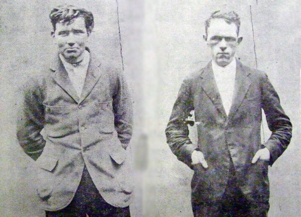 The Irish at War on Twitter: "#OnThisDay 1922 Reginald Dunne (Left) & Joe O'Sullivan (Right), both WW1 veterans & IRA members, were hanged in Wandsworth Prison for the killing of the head
