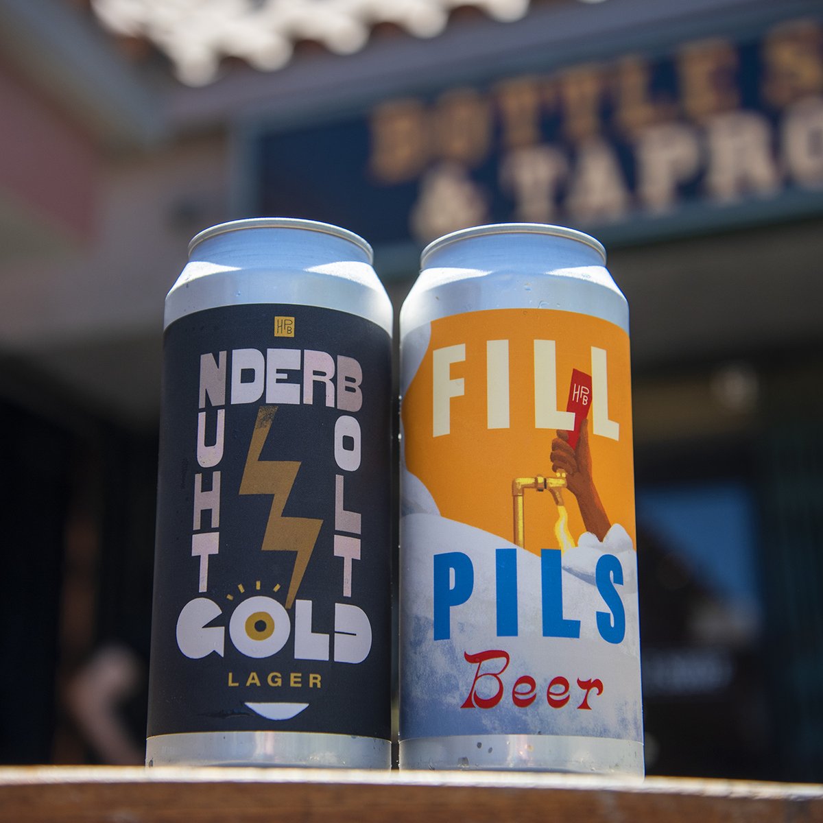 sunsetbeerco's tweet photo. Couple of great beers for this warm Sunday from our friends at @hpbrewery - Thunderbolt Gold Lager and Fill Pils. We're open till 5 today!

#sunsetbeerco #echopark #craftbeer #LAbeer #LAbreweries https://t.co/9r85V6gRpU
