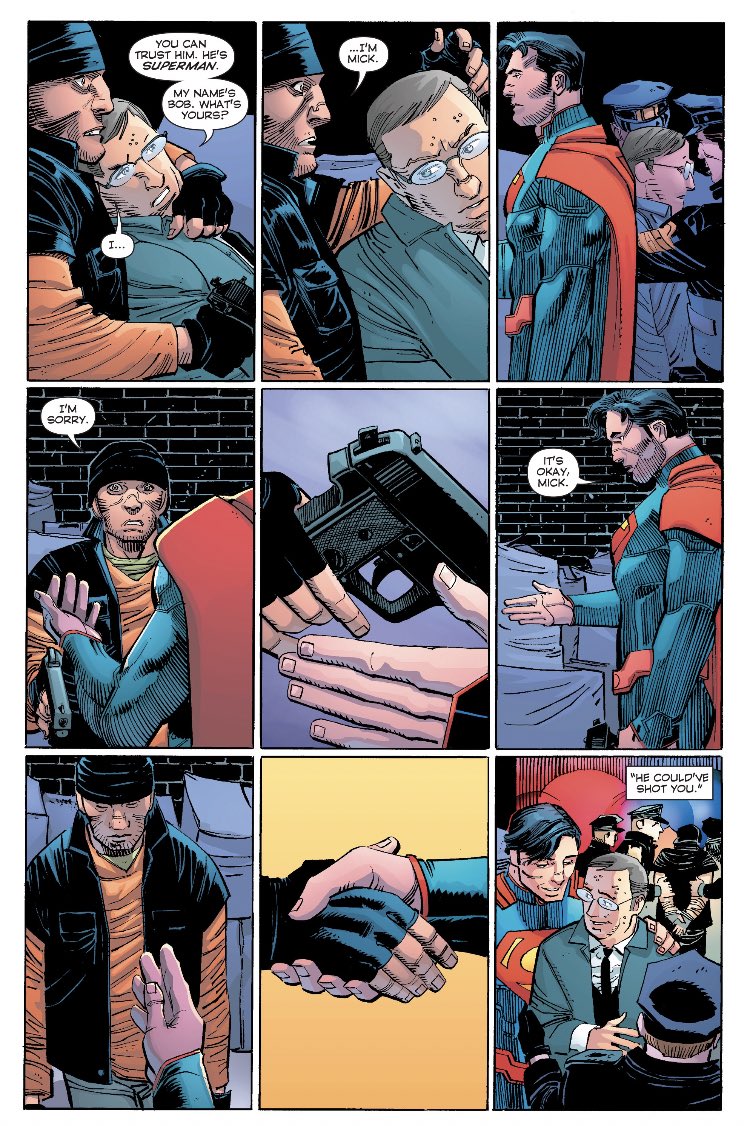 71. He dosnt just do good because he has powers.