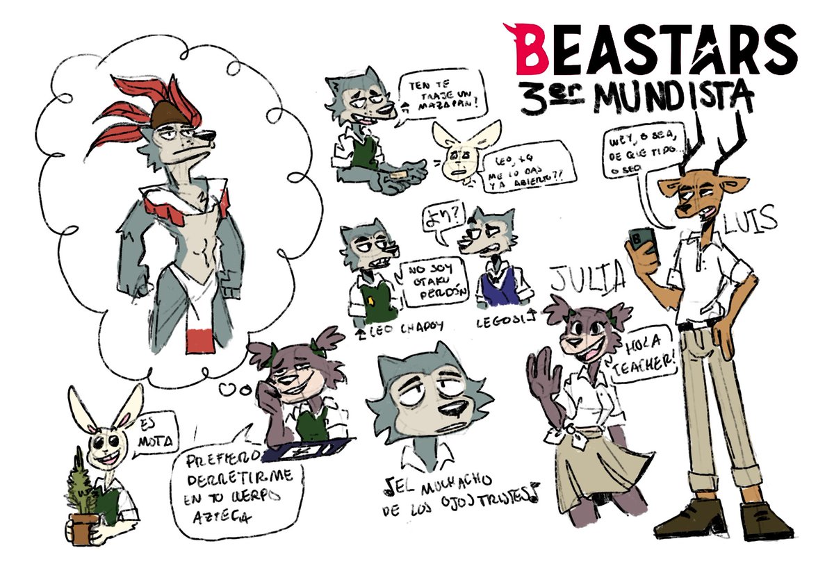 canserfurro's tweet photo. Since you guys liked it so much have some more beastars but in the 3rd world https://t.co/lZarrp51kj
