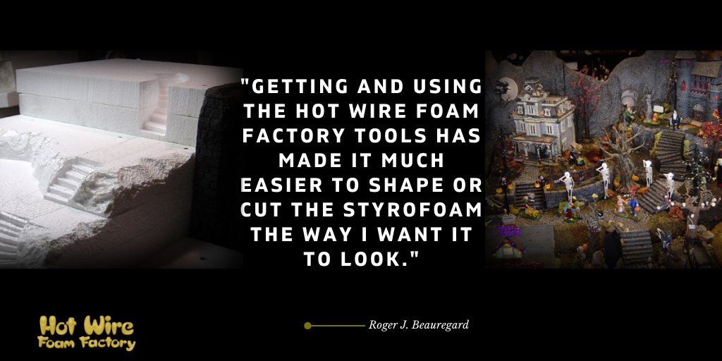 Hot Wire Foam Factory tweet media