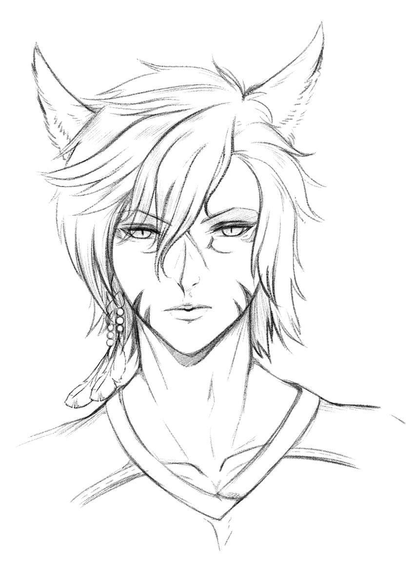 GreerFFXIV's tweet photo. Going to take some mock pencil sketch commissions for today and tomorrow only! Just so I have something to do before 5.3!
Headshot sketches for $20 each that will be delivered same day or tomorrow! Paypal only, DM if interested! https://t.co/XHhW6o6GKK