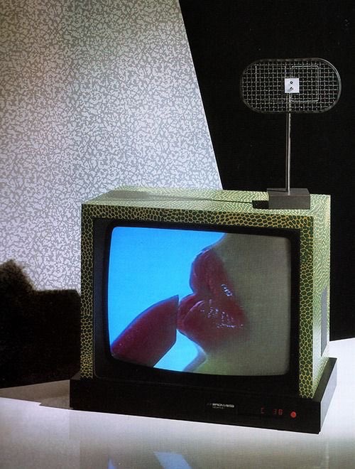 Ettore Sottsass & Matteo Thun, Television for Brionvega, 1979-80