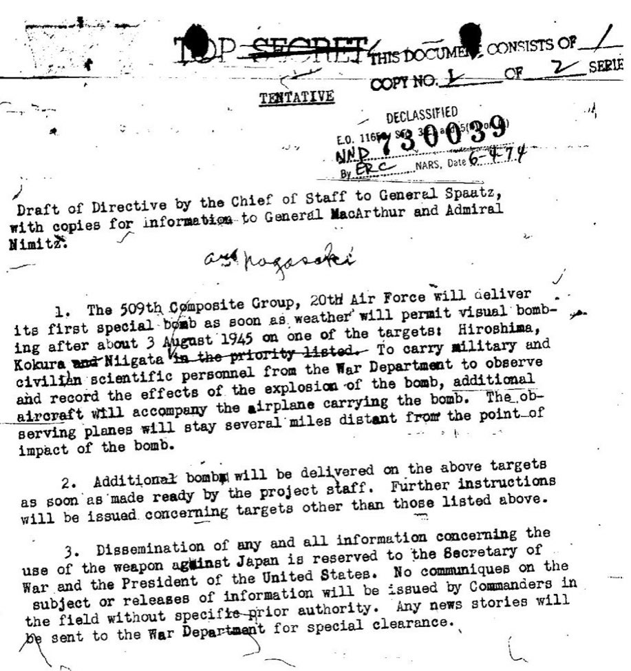 Also excellent, but less comprehensive, is this piece Wellerstein wrote on the 70th anniversary:  https://www.newyorker.com/tech/annals-of-technology/nagasaki-the-last-bomb
