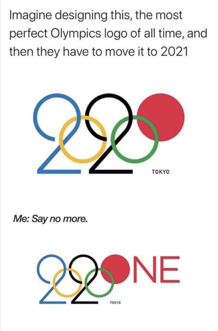 photo Olympics 2021 Logo Meme dank meme factory on twitter