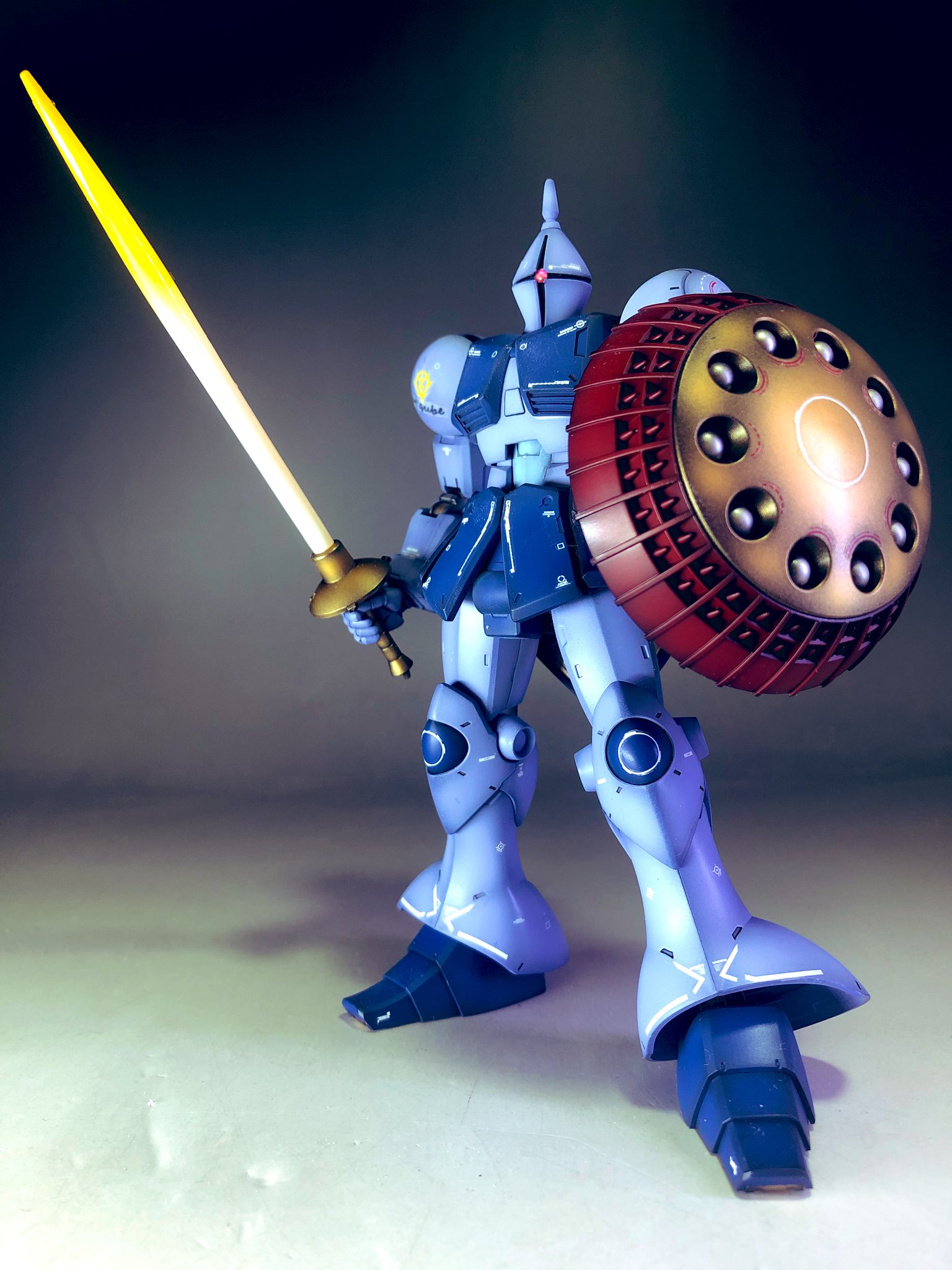 めおぷら 新作 Hguc ギャン Revive 完成です 限りなく設定どおりのカラーで仕上げています 魅力はやはりサーベルとシールドですよね 一年戦争のmsの中でも際立つ異彩なデザイン 好きですねー みんなでガンプラ Hgギャン ガンプラ Gunpla