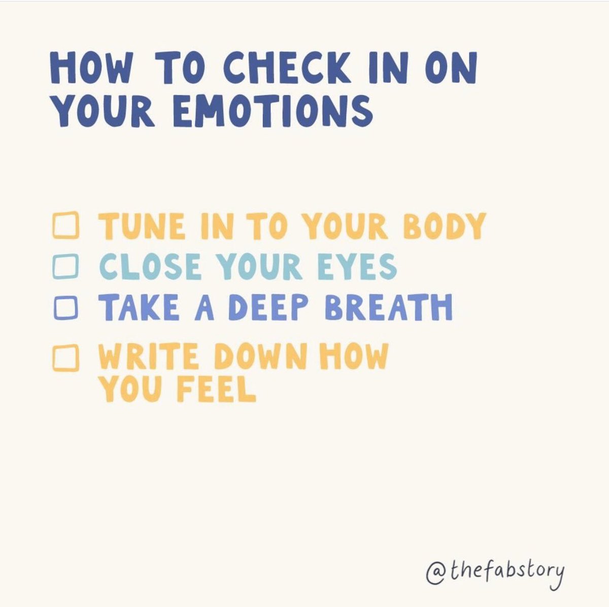 SUhealthPRO's tweet photo. How to check in on your emotions. ❤️
#SpontaneousWellness #SUnity #HealthyPirates #BeSouthwestern https://t.co/Ch7HgGsiW7