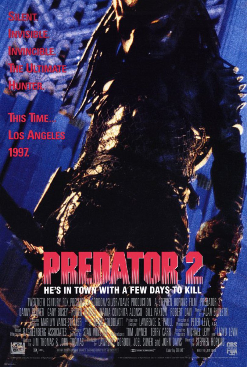 Watching movies in 2020 like it's 1990, part one.  http://www.jeansnow.net/2020/08/09/predator-2/