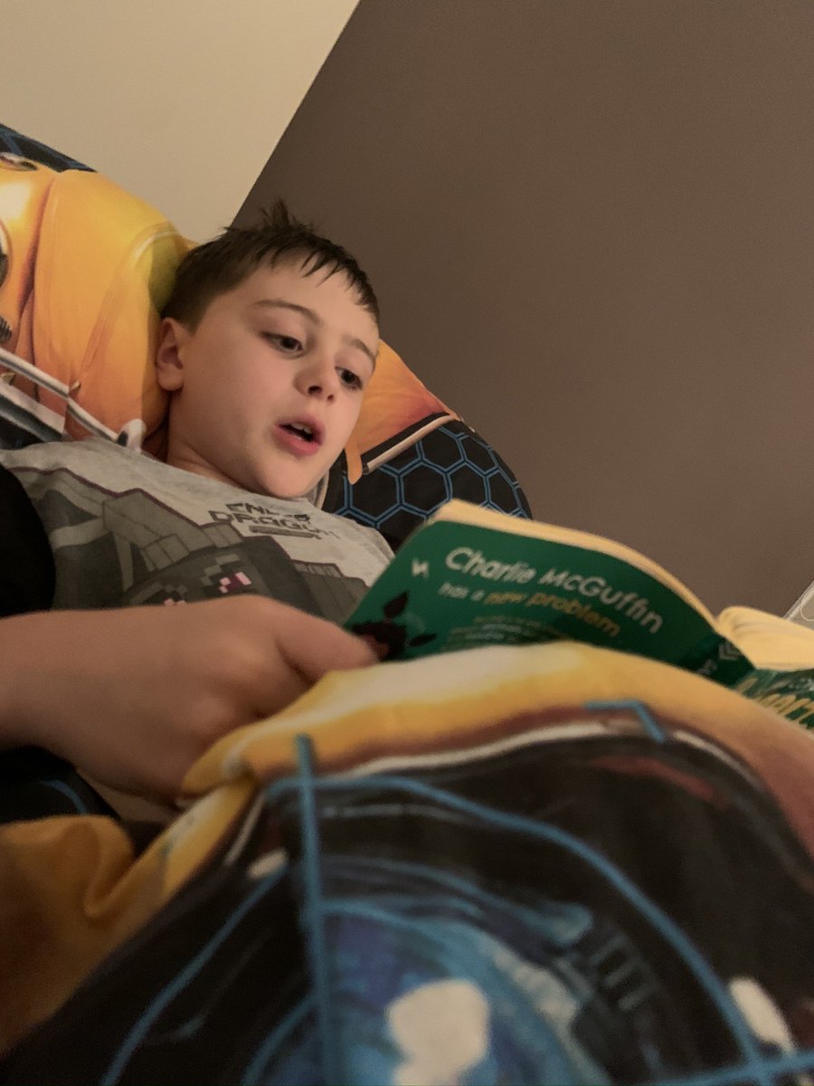 MKozomara's tweet photo. Thank you @stubbleagent for 3 amazing books. He howled when it was reviewed on @bbcbitesize and is now just starting Charlie Morphs Into A Mammoth. Brilliant, hilarious lockdown reading 📖 #PenguinBooks #PuffinBooks #CharlieMorphsIntoAMammoth https://t.co/zjOBepRGlB
